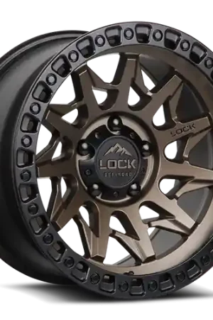 LOCK OFFROAD LUNATIC 6x135 20x10 -18 Matte Bronze W Matte Black Ring Wholesale