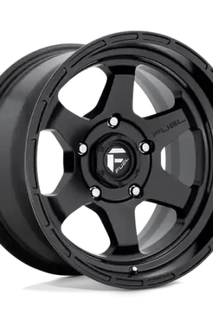 Must Have Fuel 1PC D664 SHOK 5X127 17X9 -12 MATTE BLACK