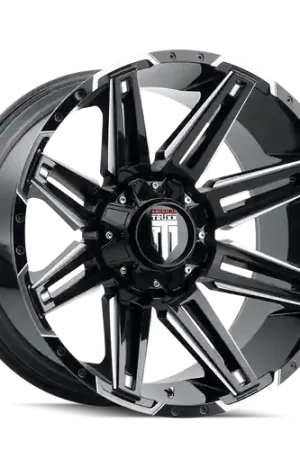 Professional Grade American Truxx Boom AT1903 6x135 20x9-12 Black/Milled