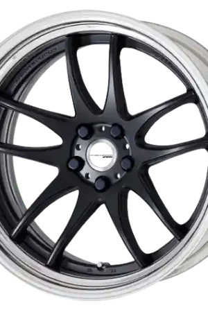 Work Cr 2P 4x100 16x7 +22 Matte Black Must Have
