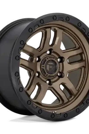 Fuel 1PC D702 AMMO 6X139.7 18X9 +1 MATTE BRONZE BLACK BEAD RING Last Chance