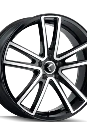 Best Choice Kraze Lusso 190 5x120 22x8.5+38 Black/Machined Face