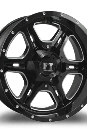 Popular FULL THROTTLE FT6054 8x170 20x10-24 BLACK / MILLED