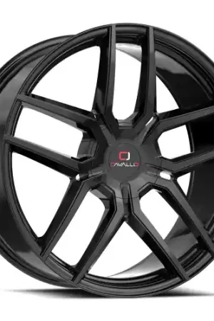 Cavallo CLV-55 5x115/5x120 24x9 +18 Gloss Black Hot Deal