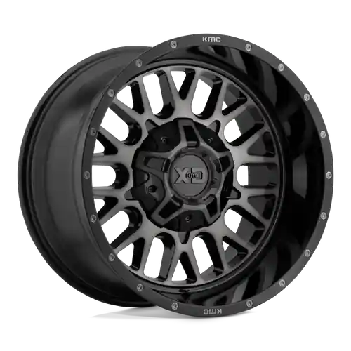 XD XD842 SNARE 8X165.1 20X9 +18 GLOSS BLACK GRAY TINT Must Have