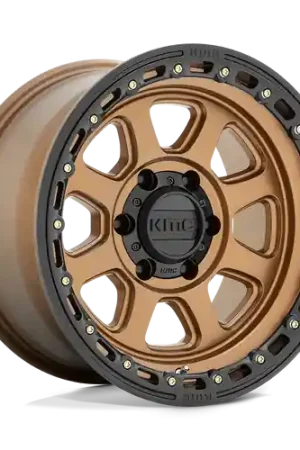 KMC KM548 CHASE 8X165.1 20X9 +0 MATTE BRONZE WITH BLACK LIP In Demand