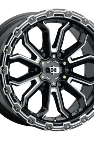 Vision Off-Road 405 Korupt 6x139.7 17x9+12 Gloss Black Milled Spoke Factory Price