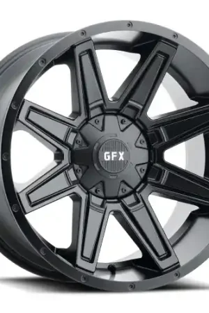 Clearance G-FX TR23 6x135/6x139.7 17x8.5+18 Matte Black
