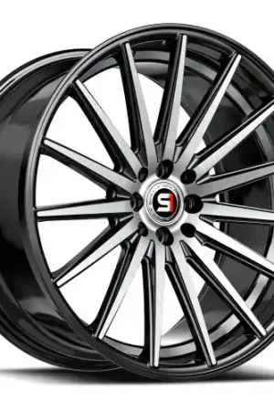 Spec-1 SP-69 4x100/4x114.3 17x7.5 +42 Gloss Black & Machined & Undercut Handmade