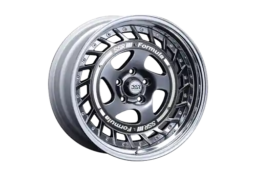 FORMULA AERO SPOKE 5x108 18X7.5+43 SL Disk Titan Silver Same Day Shipping