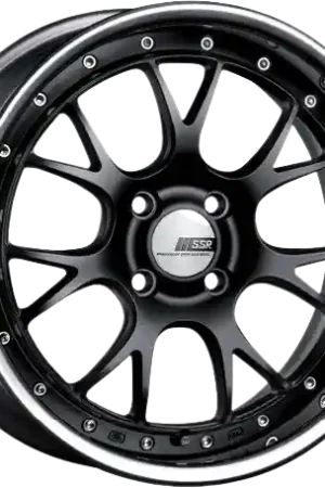 SSR Professor MS3R 5x108 17X9.5 -8 SL Disk Flat Black New Release