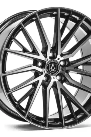 Axe EX40 5x110 22X10.5+40 BLACK AND POLISHED FACE Hot Deal