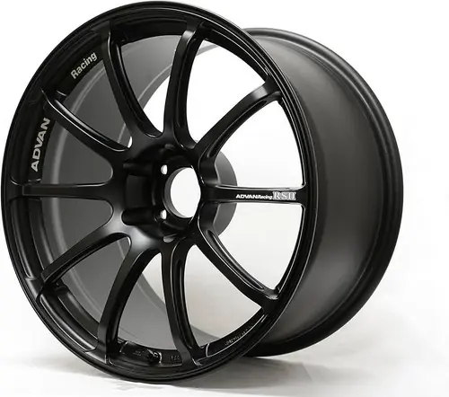 Advan Racing RSII 4x100 17x7.0 +42 SEMI GLOSS BLACK Direct From Manufacturer