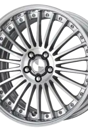 Flash Sale Work Lanvec Lf1 5x100 19x9.5+38 A Disk Machine Silver Polish