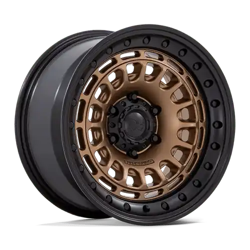 Weekend Sale Black Rhino BR014 SAHARA 5X127 17x9 -12 MATTE BRONZE W/ GLOSS BLACK LIP