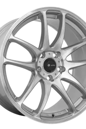 Vors TR4 5x115 18x9.5  +35 Silver Machine Face Free Shipping