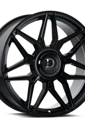 Fast Shipping DOLCE LUXURY VERONA 6x135/6x139.7 24x10 +25 Glossy Black