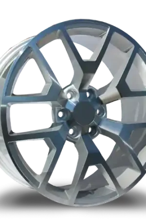 REPLICA WHEELS R6703 6x139.7 20x9+25 SILVER / MACHINED Must Have