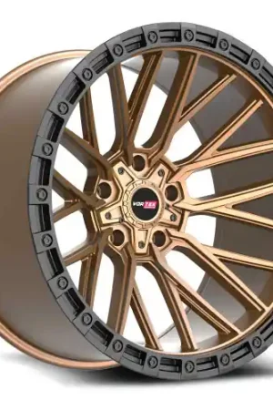 Big Sale Vortek VRT-608 5x127/5x139.7 20x10 -12 Matte Bronze With Black Bead Ring