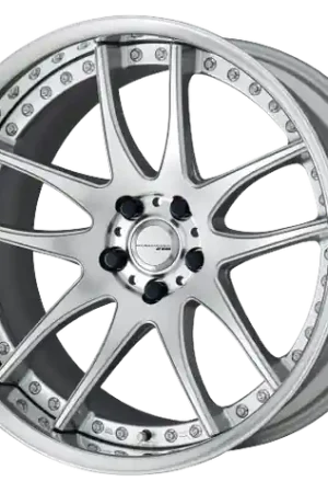 Mega Sale Work Emotion Cr 3P 5x100 18x8+41 L Disk Burning Silver