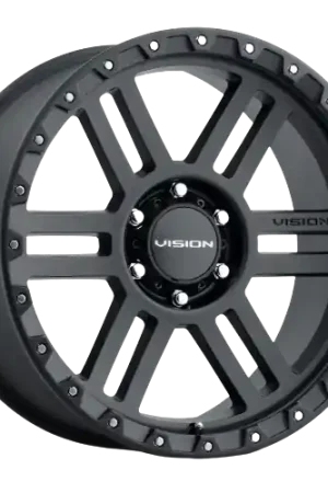 Vision Off-Road 354 Manx 2 5x114.3 17x9+12 Satin Black Today Only