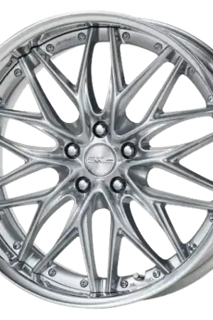 Work Schwert Quell 5x108 20x8+30 O Disk Silky Rich Silver Fan Favorite