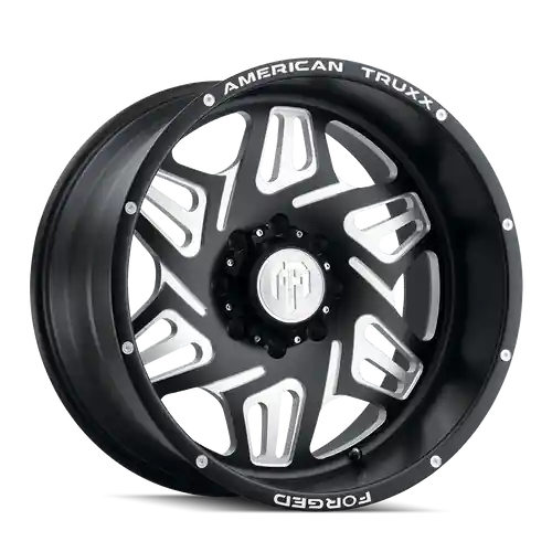 Discount American Truxx Forged Orion ATF1908 6X139.7 22x12-44 Matte Black/Milled