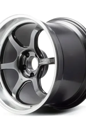 Trusted Brand Advan Racing R6 5x112 18x9.5 +25 MACHINING & HYPER PLATINUM BLACK