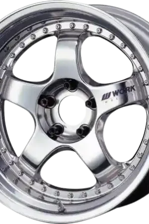 Work Meister S1 3P 5x120.65 18x7.5+24 R Disk Bright Buff Finish Best Choice