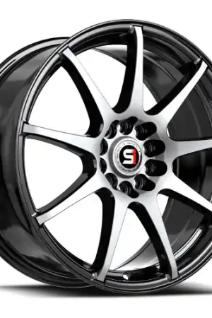 Affordable Spec-1 SP-67 4x100/4x114.3 18x8 +38 Gloss Black & Machined