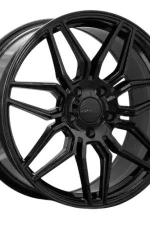 Professional Grade MRR M024 5x120.65 20x12  +50 Gloss Black fit Corvette C6 C7 Z06/Grandsport/ZR1 ( front: M02419A052030BK )