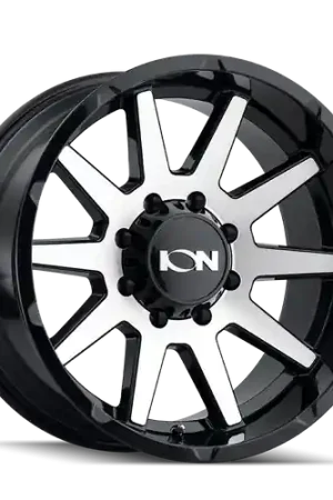 Ion Type 143 8x165.1 20x10-19 Gloss Black/Machined Face One Day Deal