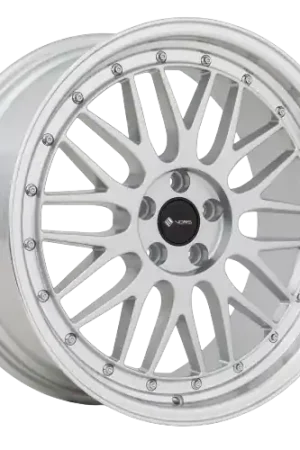 Flash Sale Vors VR8 5x114.3 20x8.5  +35 Silver Machine Lip Chrome Rivet