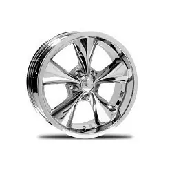 Latest Boyd Coddington BC1C Junkyard Dog 5x120.65 15x7 +6 Chrome Plated