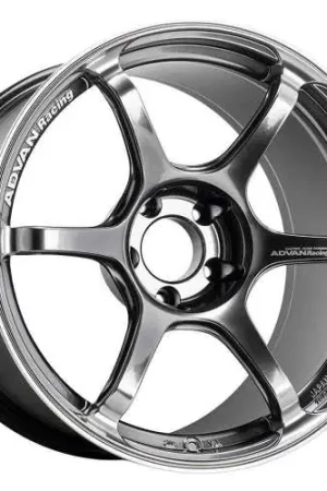 Advan Racing RG-4 5x112 18x9.5 +25 RACING HYPER BLACK & RING Genuine