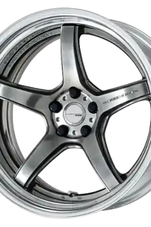 Work T5R 2P 5x114.3 20x9.5 +18 GT SILVER New Arrival