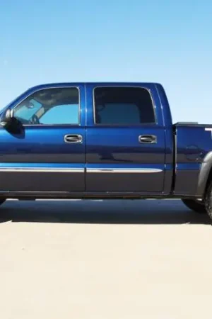 High Quality GMC Sierra Prestige Complete SX Street Style Textured Fender Flare Set - SX103T