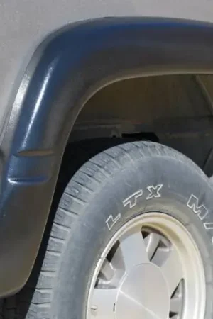 Price Cut GMC Sierra Prestige Rear Pair EX Wide Style Textured Fender Flare Set - EX101TB