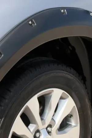 Professional Grade Toyota Tundra Prestige Front Pair RX Rivet Style Textured Fender Flare Set - RX603TA