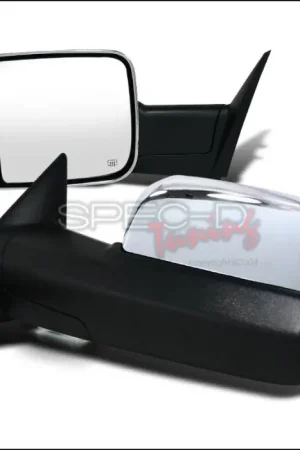 Dodge Ram Spec-D Heated Towing Mirrors - Power with Memory - RMX-RAM1225MCRH-P-FS Shop Now