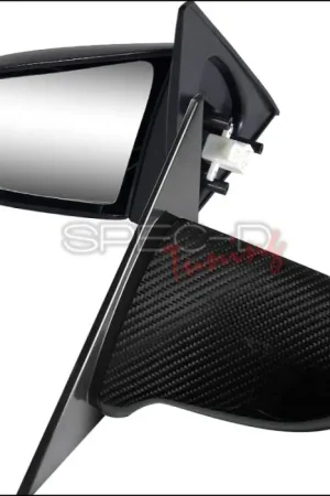 Original Honda Civic 4DR Spec-D Spoon Style Mirror - Carbon Finish Power Adjusting - RMS-CV014CF-P