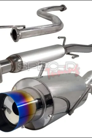 Luxury Acura Integra Spec-D N1 Style Catback Exhaust with Burnt Tip - MFCAT2-INT94T-SD