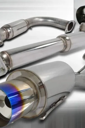 Mitsubishi Eclipse Spec-D N1 Style Catback Exhaust with Burnt Tip - MFCAT3-ELP95TT-SD Best Price