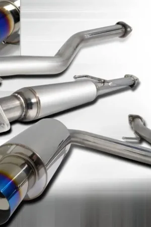 Fresh Stock Scion tC Spec-D N1 Style Catback Exhaust with Burnt Tip - MFCAT2-TC05T-SD