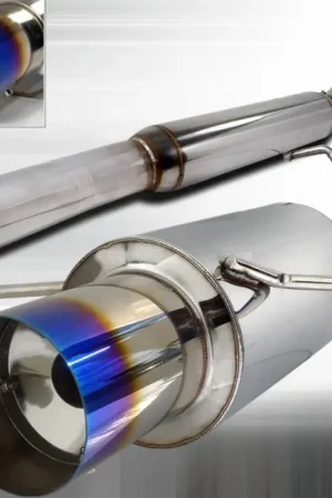 Fresh Stock Subaru WRX Spec-D N1 Style Catback Exhaust with Burnt Tip - MFCAT3-WRX01T-SD
