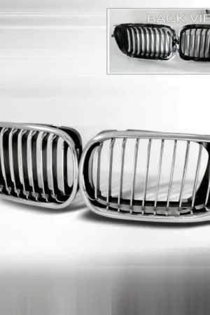 Limited Offer BMW 3 Series 4DR Spec-D Front Hood Grille - Chrome - HG-E4602CC