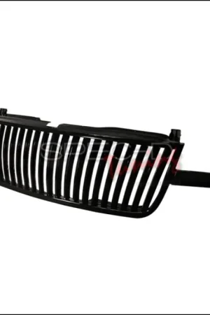 Money Back Guarantee Chevrolet Silverado Spec-D Vertical Grille - Black - HG-SIV03JMVT