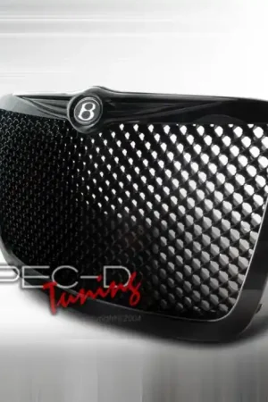 Modern Chrysler 300 Spec-D Mesh Grille - Black - HG-300C05JM