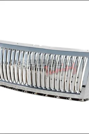Ford Expedition Spec-D Vertical Grille - Chrome - HG-EPED07CVT Price Cut