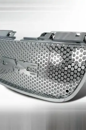 GMC Yukon Spec-D Punch Hole Style Mesh Grille - Chrome - HG-DEN07CO Best Choice